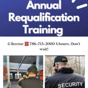 Florida Security Licensing & Firearms Defensive Training Security-Requal-300x300 Security Officer G License Annual 4 Hours Re-qualification (Weekly **CALL US**)  