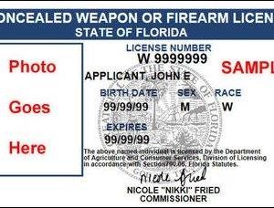 Florida Security Licensing & Firearms Defensive Training concealed-weapon-license-border-300x228 Concealed Weapon Firearm License - Know the law. (ONLINE)  